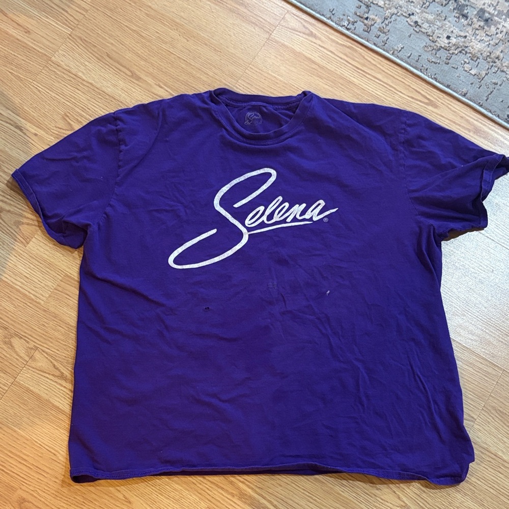 Purple Selena Short Sleeve Tee